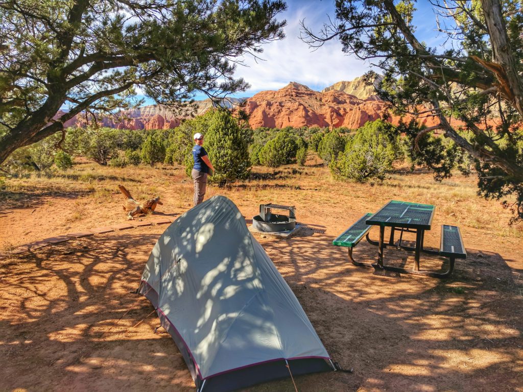 Kodachrome campsite