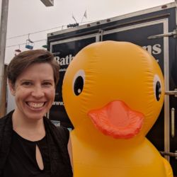 Who ya calling a quack?!  Me or him?  The world may never know the truth...