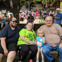 Some of us were able to sit while enjoying nirvana.  I was too excited ;-)