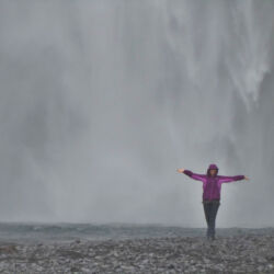 Skogafoss waterfall